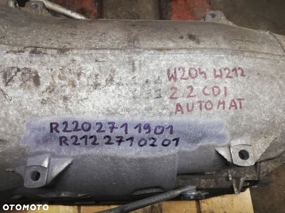 SKRZYNIA BIEGÓW MERCEDES W204 AUTOMAT 2.2CDI R2202711901 - 2
