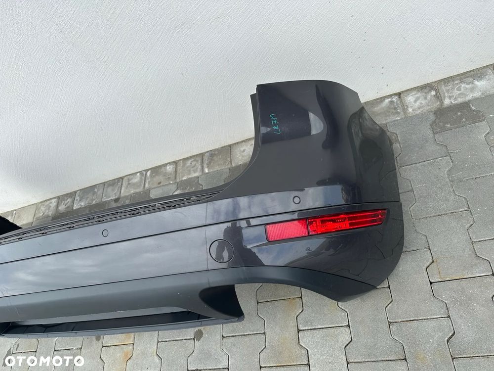 VW TOUAREG 7P 10-18R ZDERZAK TYL TYLNI SZARY LR7M 7P6807421B - 4