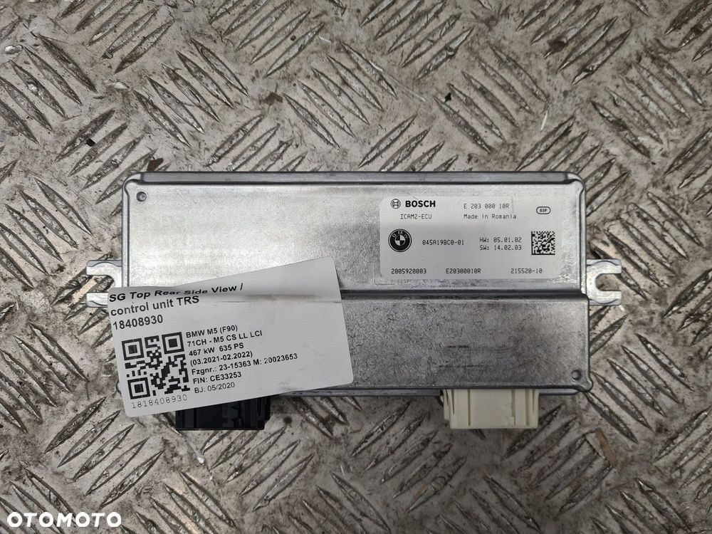 BMW F90 M5 MODUŁ KAMERY ICAM2 5A19BC0 - 2