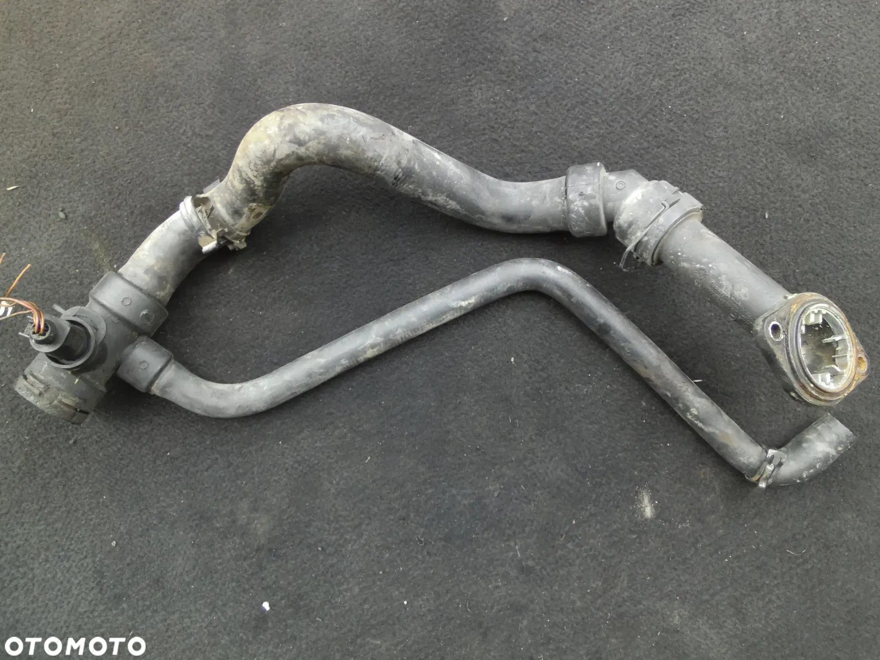VW PASSAT B5 AUDI 1.9TDI PRZEWÓD RURA WĄŻ KRÓCIEC WODY 06B121121 038121121B - 2
