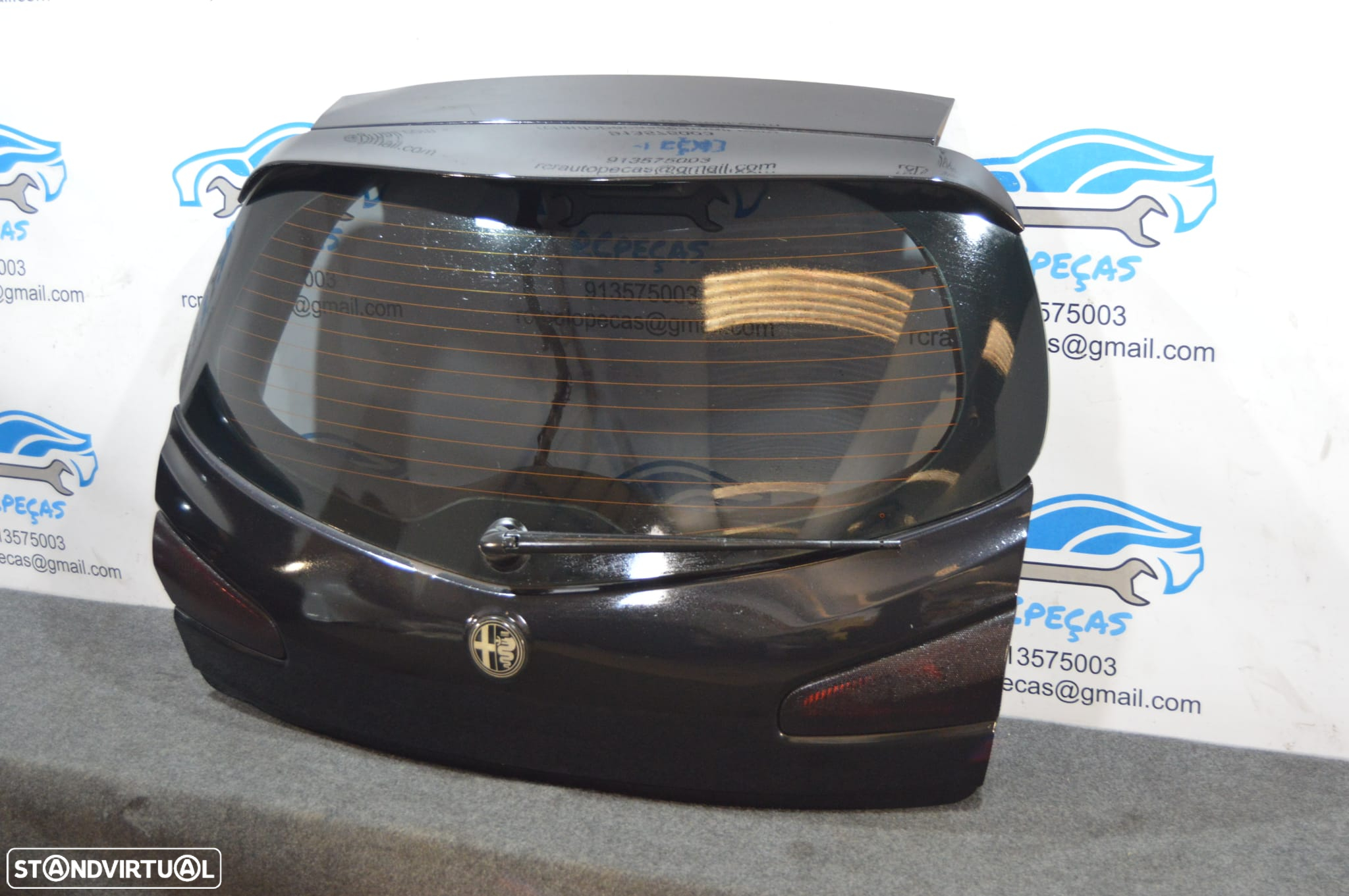 PORTA TAMPA MALA 0096519743 96519743 ALFA ROMEO 147 937 COLLEZIONE FECHO PUXADOR MOTOR VIDRO 3º STOP - 2