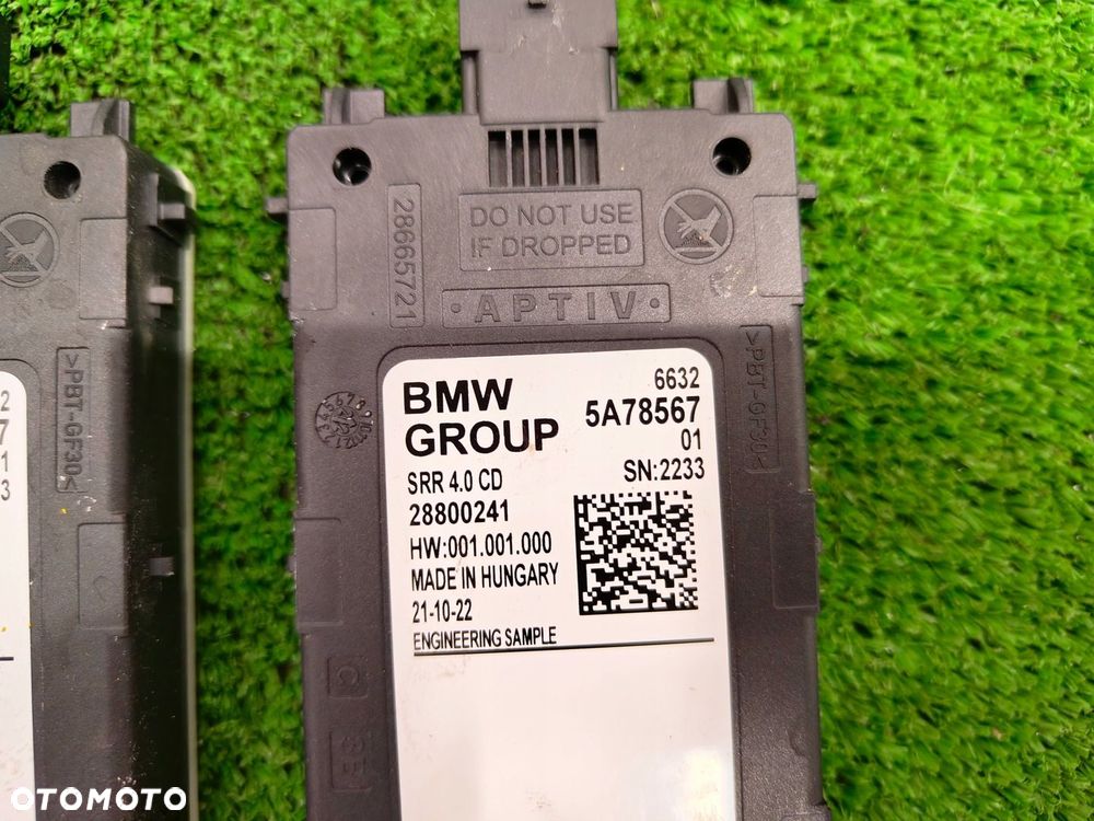 BMW X7 G07 X1 U11 G70 CZUJNIK ASYSTENT PASA RUCHU 5A78567 RADAR - 3