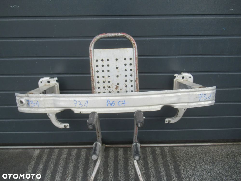 BELKA ZDERZAKA PRZEDNIA PRZÓD STREFY ZGNIOTU AUDI A6 C7 4G0 4G0807113A - 5