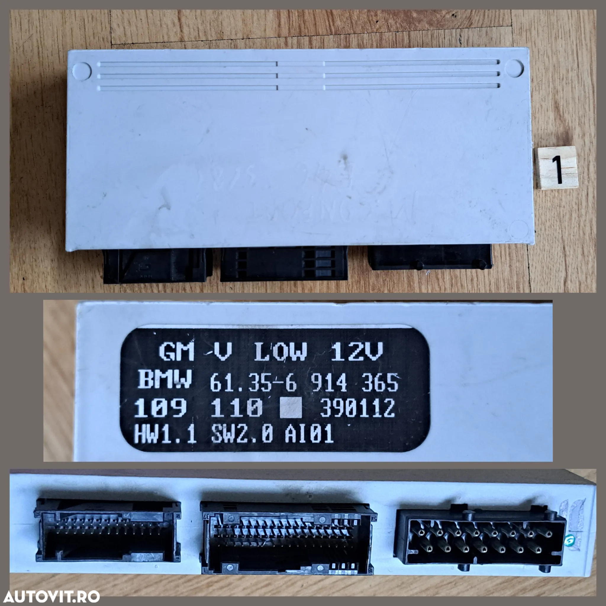 Modul confort Unitate comanda decapotare capota calculator CAS 4 bmw E46 E83+LCI E52 F33+LCI F83 M4 + LCI - 2
