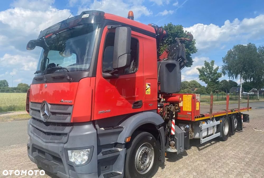 Mercedes-Benz Antos 2543 L 6x2 + HDS Fassi F455A.2.25 | 5x wysuw | Pilot - 4