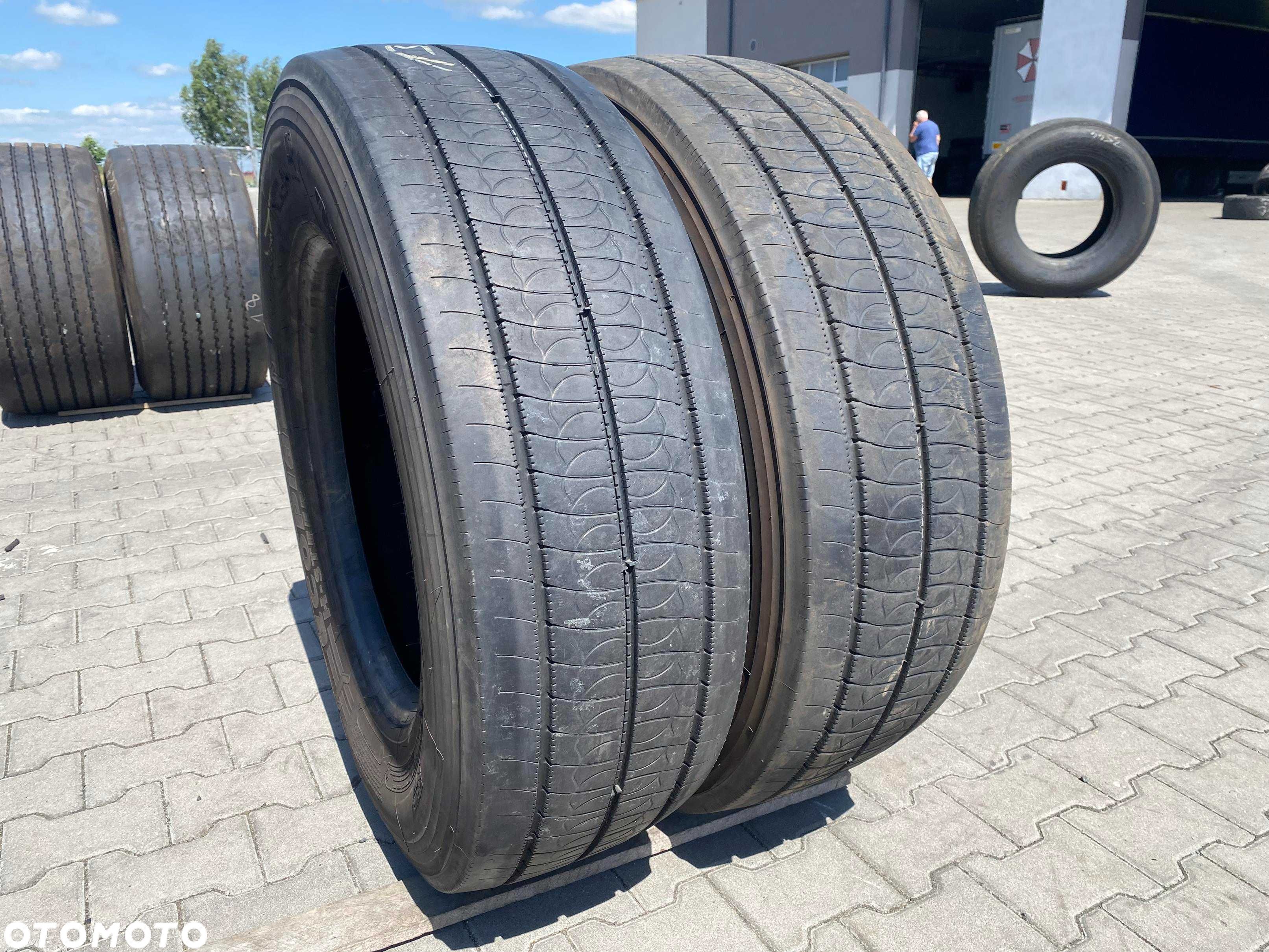 Opony 315/70R22.5 BRIDGESTONE ECOPIA H-STEER 002 Przód 8-9mm - 1