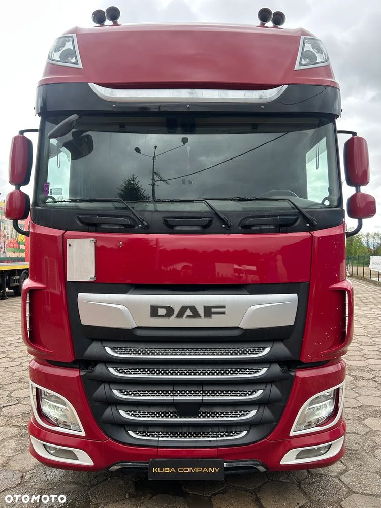 DAF XF 106 480 RETARDER / ZESTAW TANDEM / ALUFELGI / KONTRAKT SERWISOWY / 3 OŚ PODNOSZONA BLIŹNIAK / DAF + PRZYCZEPA / ZABUDOWY REDOS PODNOSZONY DACH / OSIE SAF / ŚWIATŁA LED / 2019 ROK !! - 2
