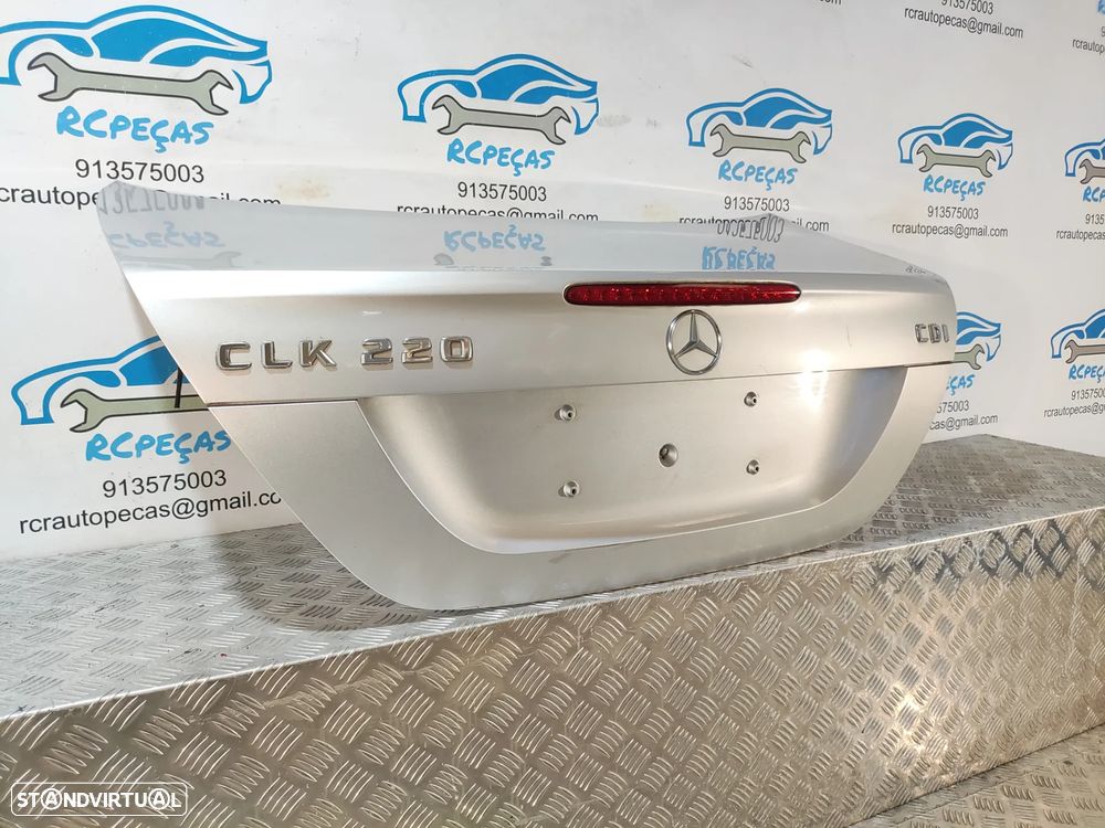 PORTA TAMPA MALA MERCEDES BENZ CLASS CLK W209 A2097500275 FECHO PUXADOR LUZ 3º STOP - 4