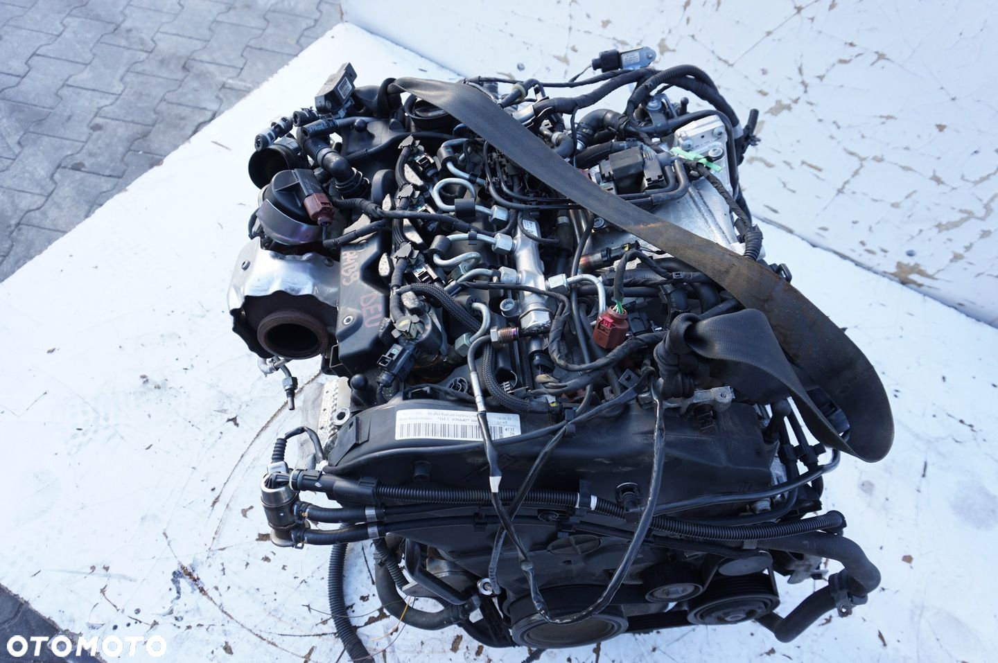 SILNIK DEU AUDI A4 B9 A5 F5 2.0 TDI KOMPLET 38 TYS KM - 4