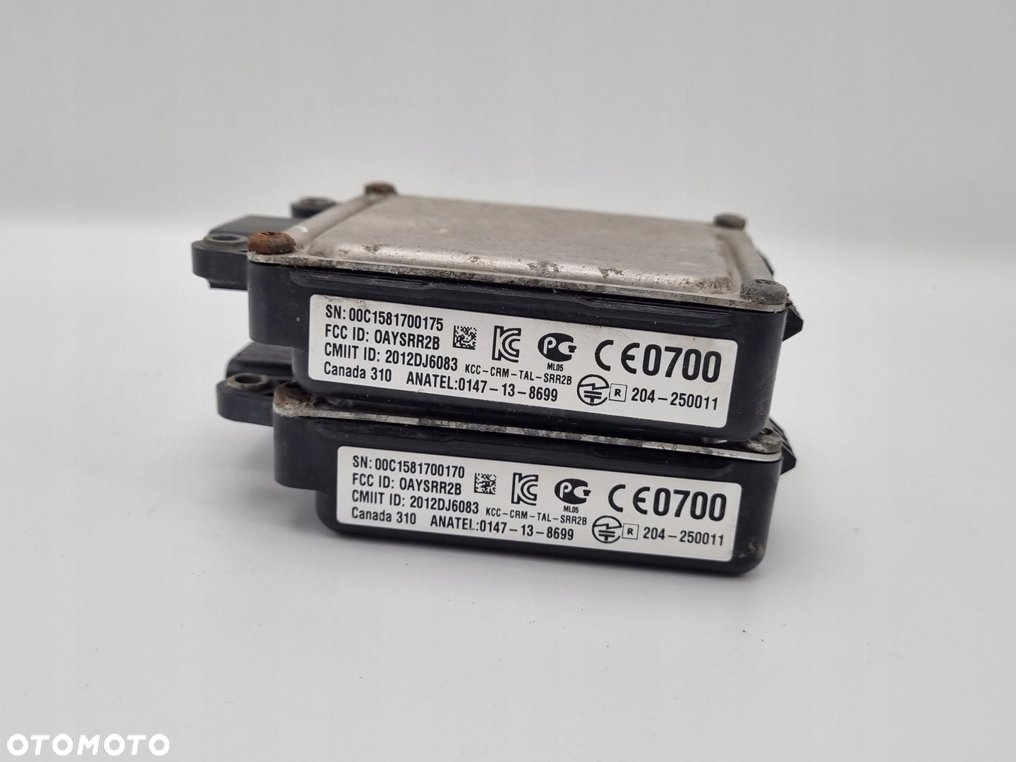 jeep grand cherokee wk2 RADAR MARTWEGO POLA 68137930AI - 3