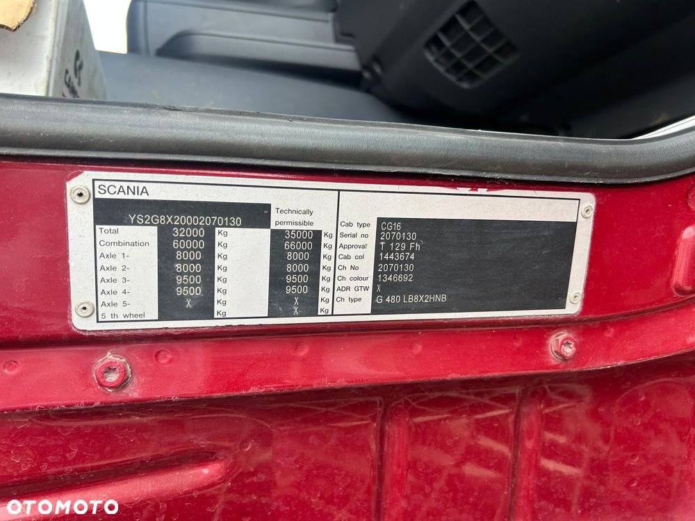Scania G480 - 8