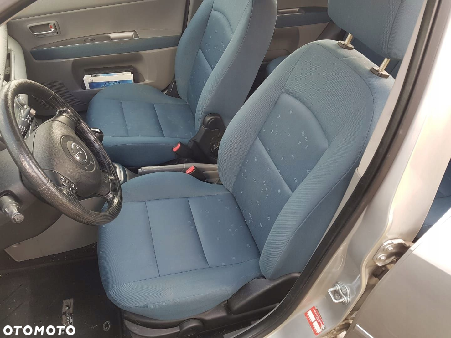 MAZDA 2 II 02- FOTELE FOTEL LEWY PRAWY KANAPA - 11