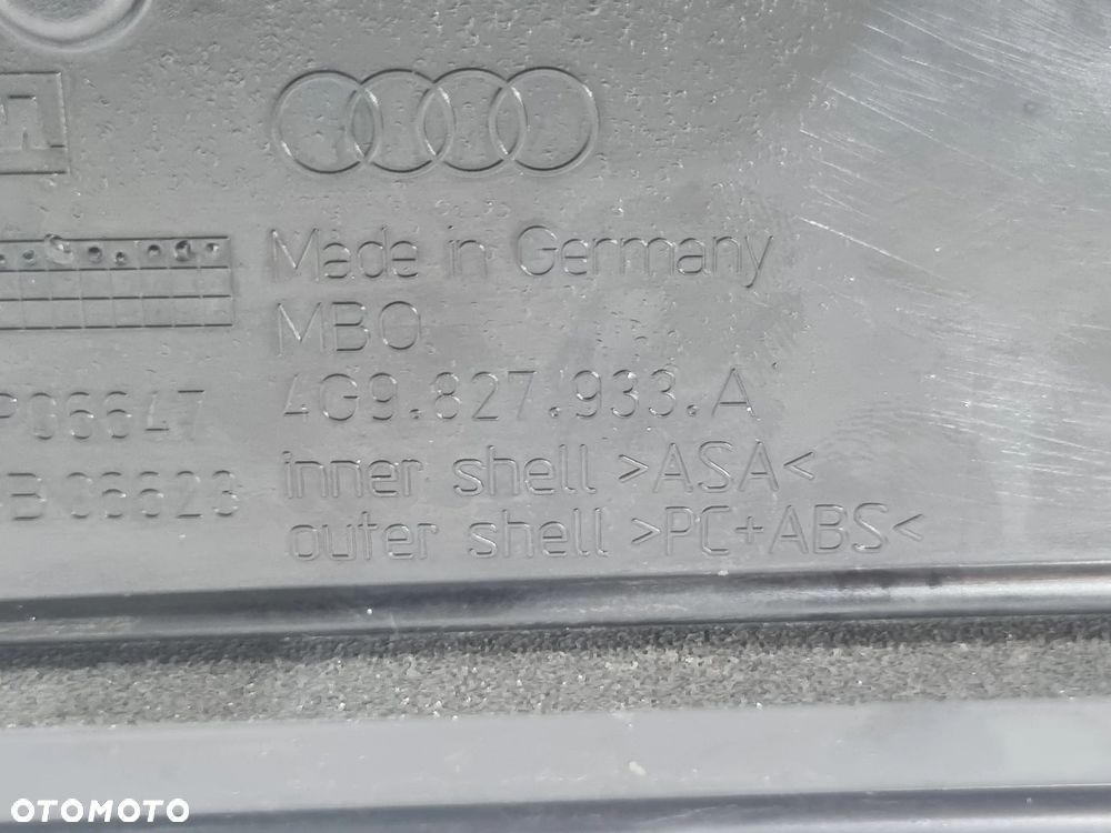 AUDI A6 C7 KOMBI SPOILER LOTKA KLAPY BAGAŻNIKA S-LINE 4G9827933A - 6