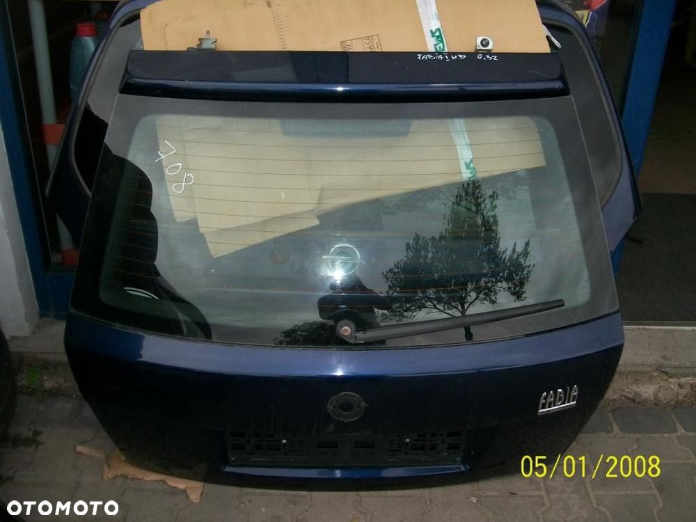 Klapa tył Skoda Fabia I HB - 1