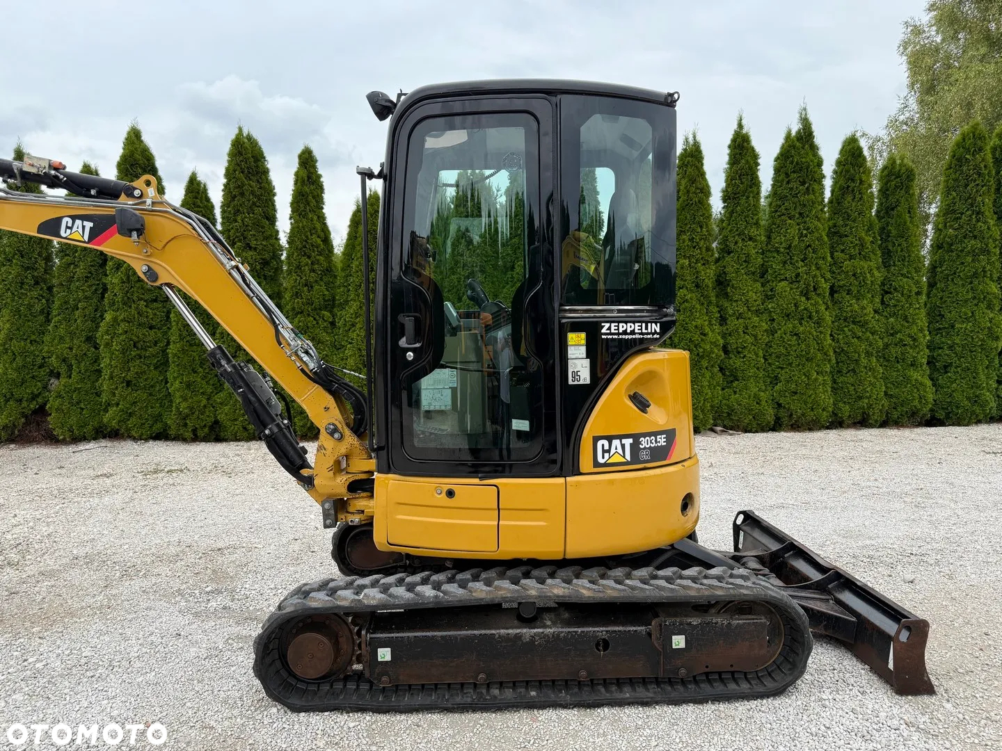 Caterpillar CAT 303.5 E CR / POWERTILT / 2014 ROK / PIĘKNA / Z NIEMIEC / ORYGINAŁ / 303.5ECR 301 302 303 304 305 302.7 - 28