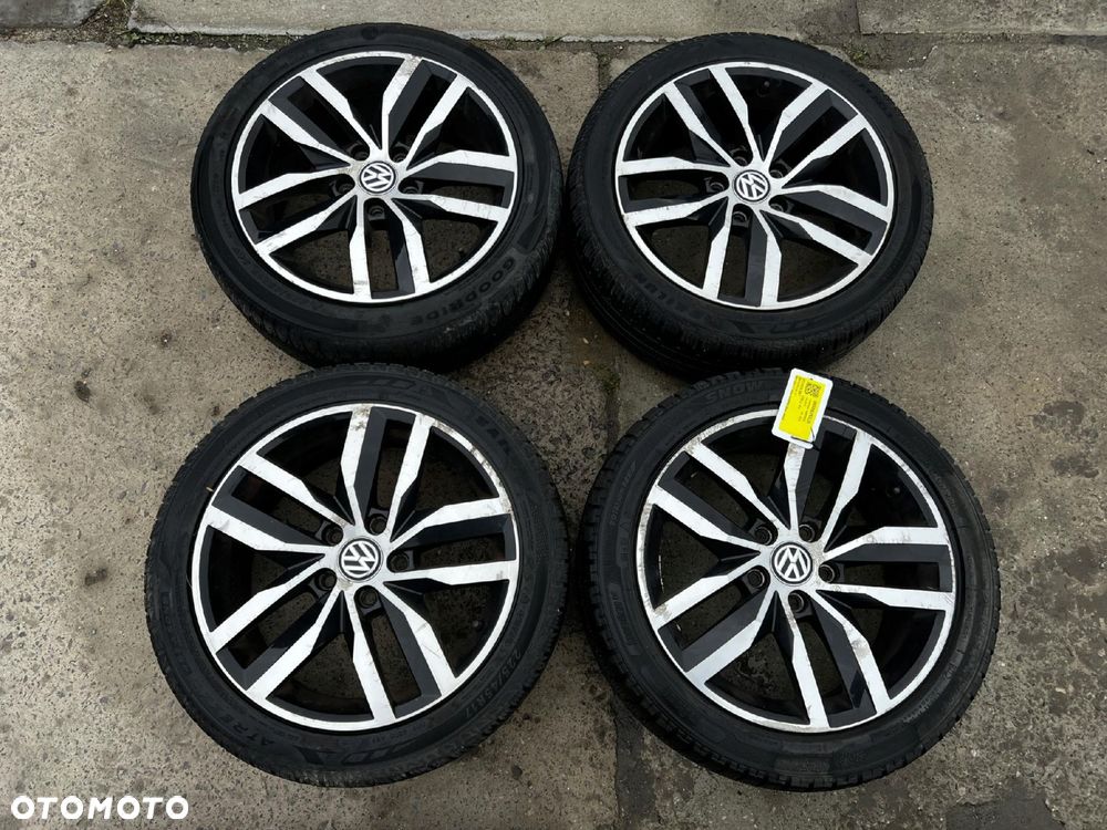 KOŁA FELGI OPONY CAŁOROCZNE ZIMOWE VW GOLF VII GOLF SPORTSVAN I 225/45 R17 - 1