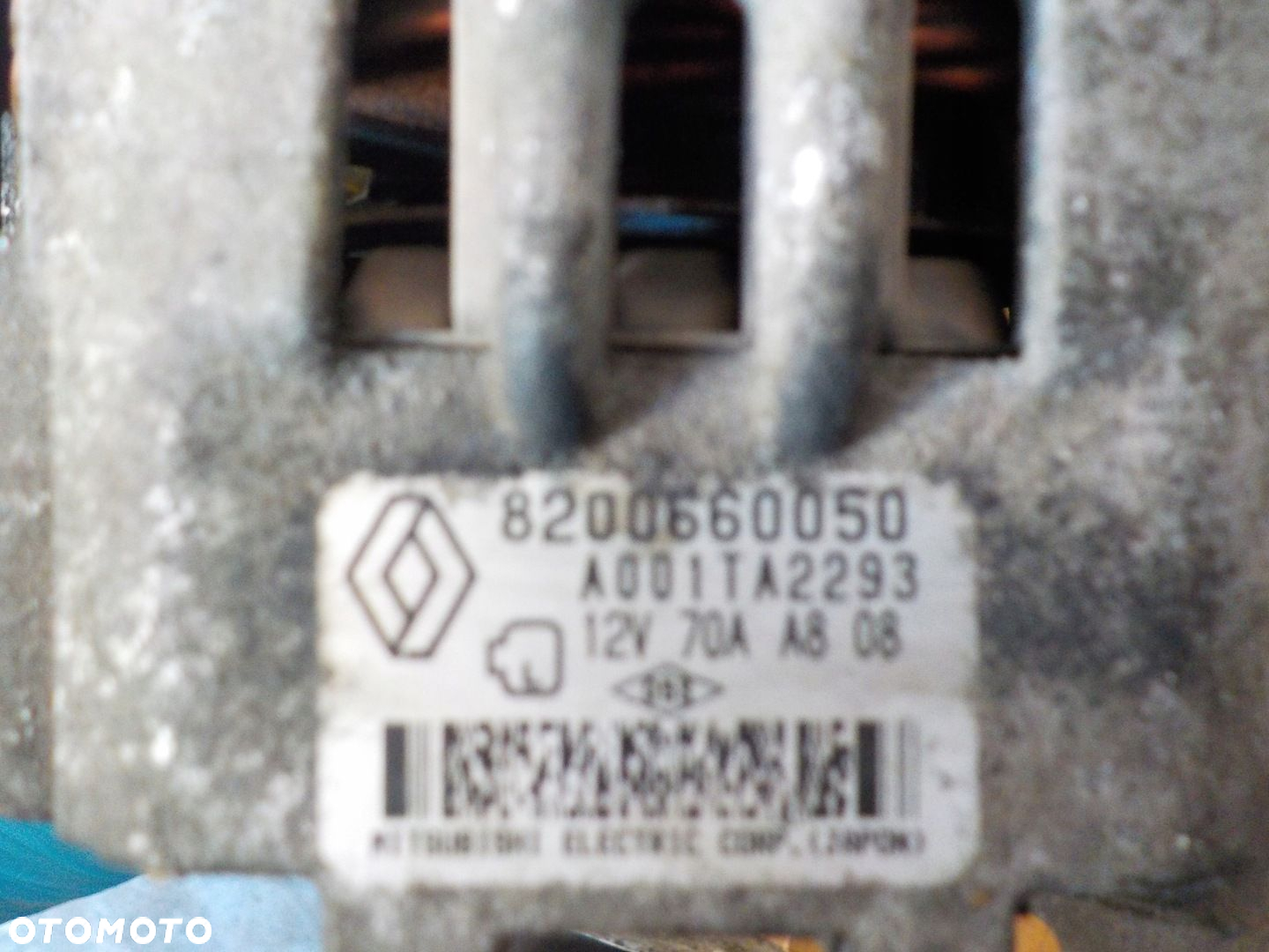 RENAULT CLIO II 1.2 16V B ALTERNATOR 8200660050 - 4