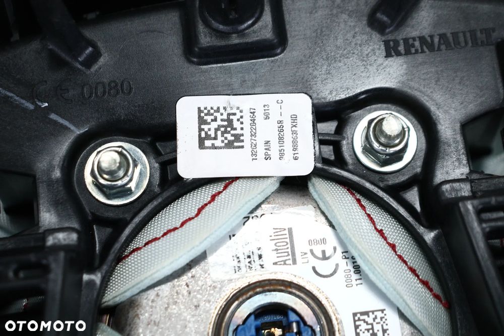 Deska Konsola AIRBAG Renault Captur Przedlift (13-16) ORYGINAŁ Demontaż - 4