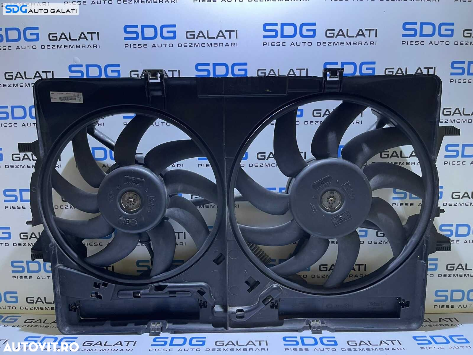 Grup Ventilator Ventilatoare Electroventilator Electroventilatoare cu Modul Releu Audi Q5 2.0 TFSI 2009 - 2017 Cod 989460D 993328L 8K0121003M - 5