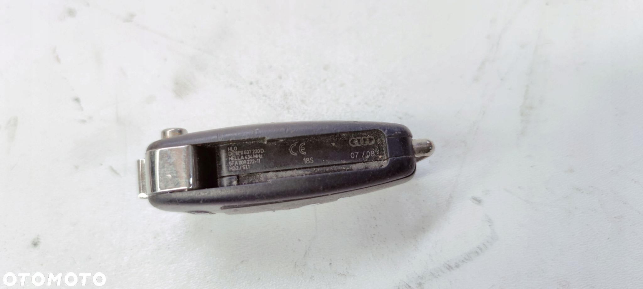 KLUCZYK PILOT SCYZORYK AUDI A3 8P 8P0837220D *45* - 4