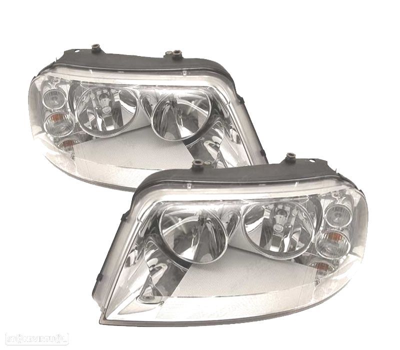 FARÓIS ÓPTICAS PARA SEAT ALHAMBRA 00-10 VOLKSWAGEN VW SHARAN 00-10 - 1