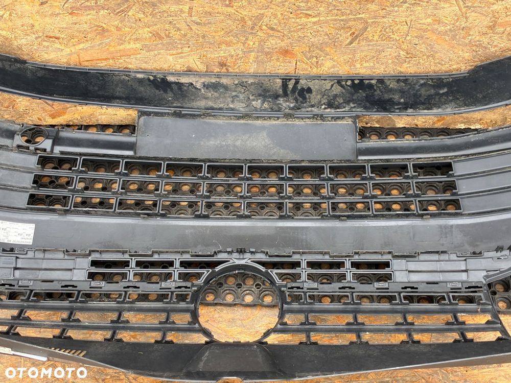 VW T6 Satinschwarz  SKORUPA ZDERZAK PRZÓD  PRZEDNI  PDC SPRYSK 7E0807221D - 9