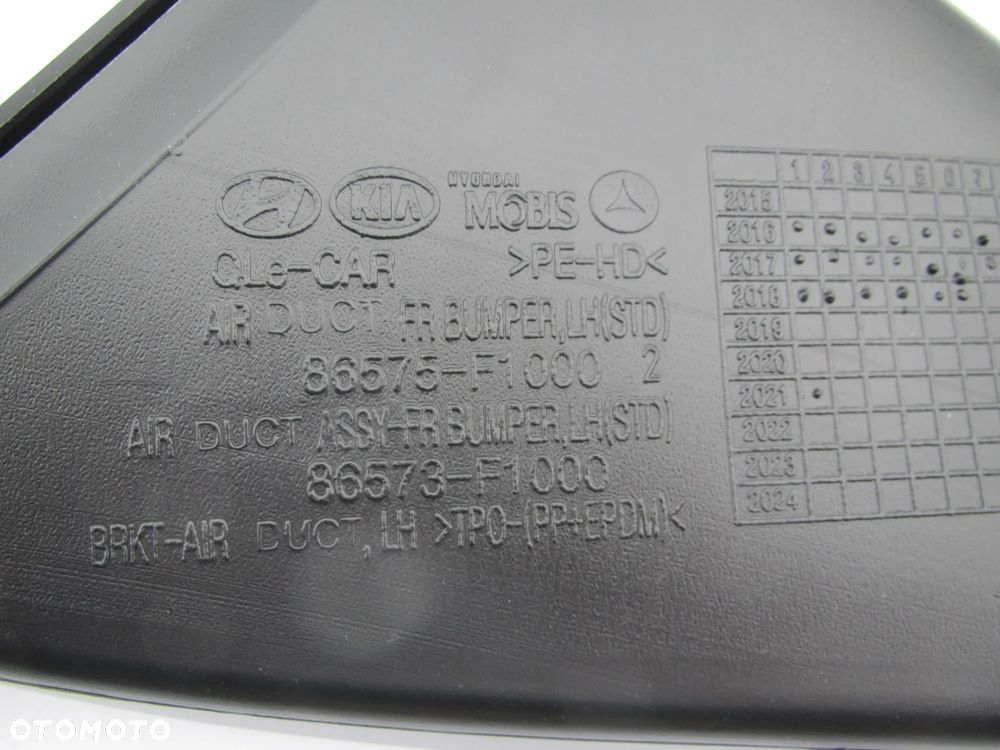KIA SPORTAGE 4 kierownica wlot w zderzak L NOWY OE - 3