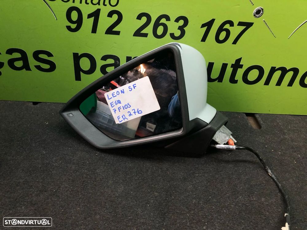 SEAT LEON 5F ESPELHO RETROVISOR ESQUERDO - ER276 - 3