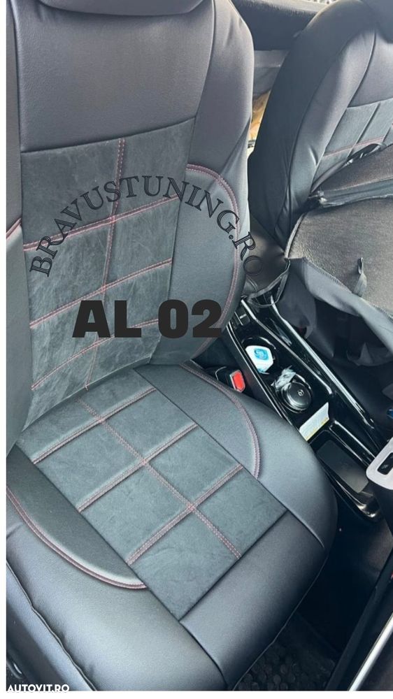 Huse auto QUATRO,ALCANTARA+PIELE Audi,BMW,Skoda,Vw,Skoda,Ford - 1