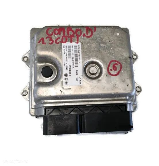 OPEL COMBO D 1.3 CDTI  - STEROWNIK SILNIKA 51908953 - 1