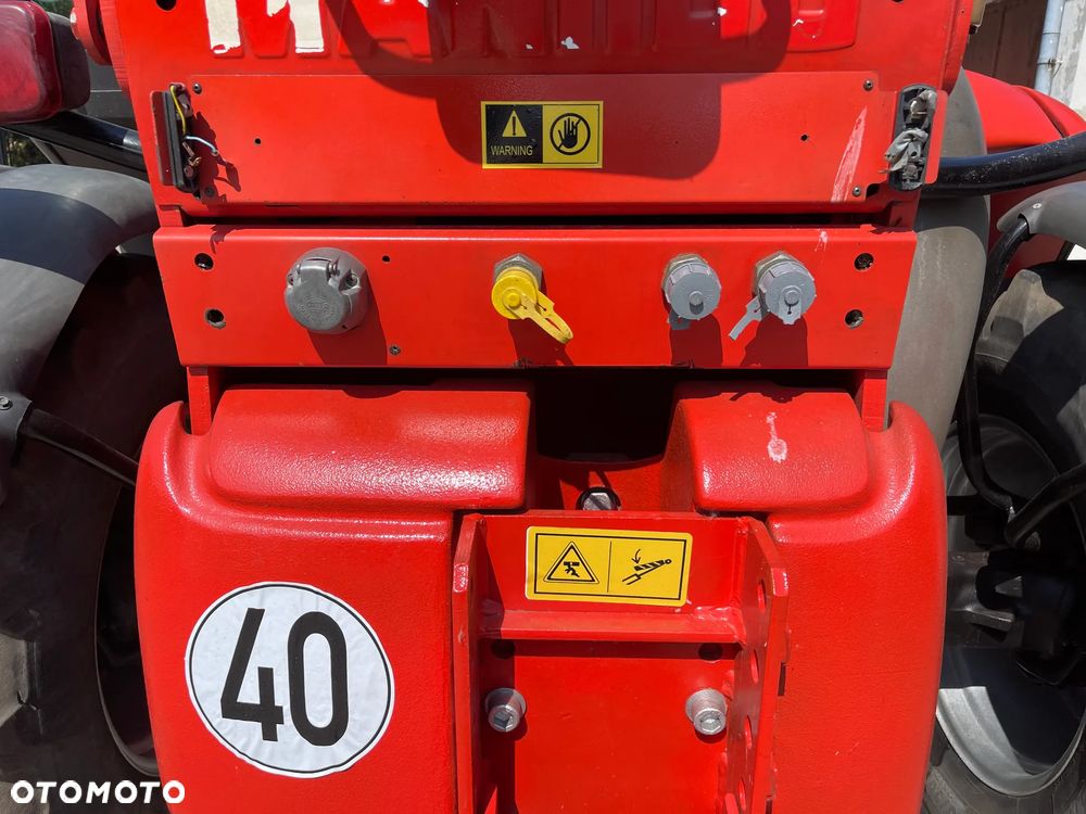 Manitou Ładowarka teleskopowa Manitou MLT 730-120 LS TURBO_Perkins 4 Cylindrowy 120 KM + Skrzynia biegów 40 KM/H SZYBKA_Napęd 4X4 - 20