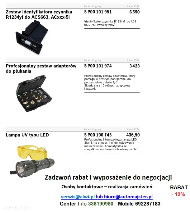 Stacja klimatyzacji Acs 611 / AC590Pro Robinair lub kup nową stację acs 553 i odbierz myjkę gratis - 33