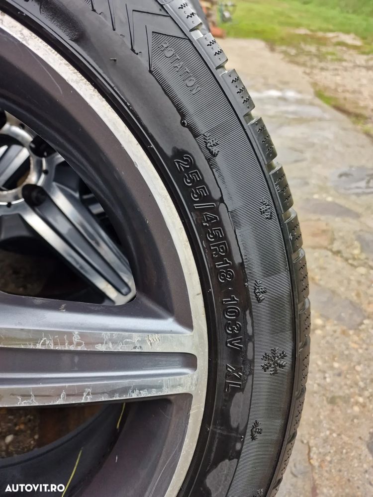 Roti Mercedes cu anvelope 255/45r18 - 3