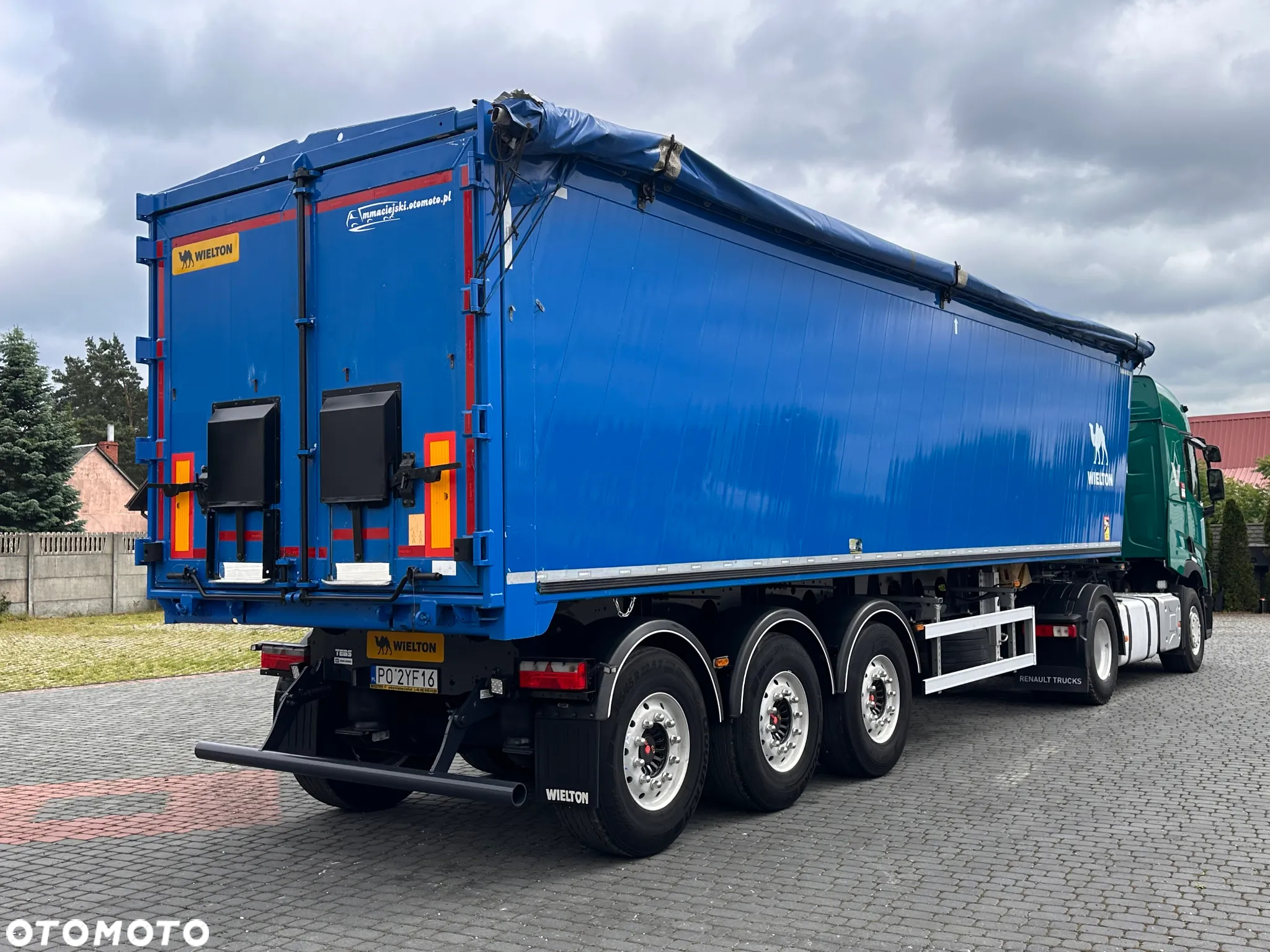 Wielton WYWROTKA 50m3 / 2 Osie Podnoszone / SAF / - 7