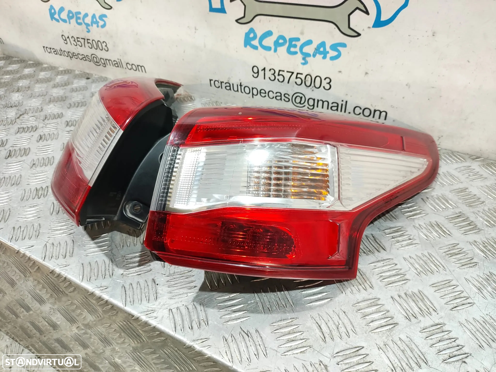 Farolim Farolins Traseiros Trás Esquerdo Direito Nissan Qashqai II 2 J11 - 2