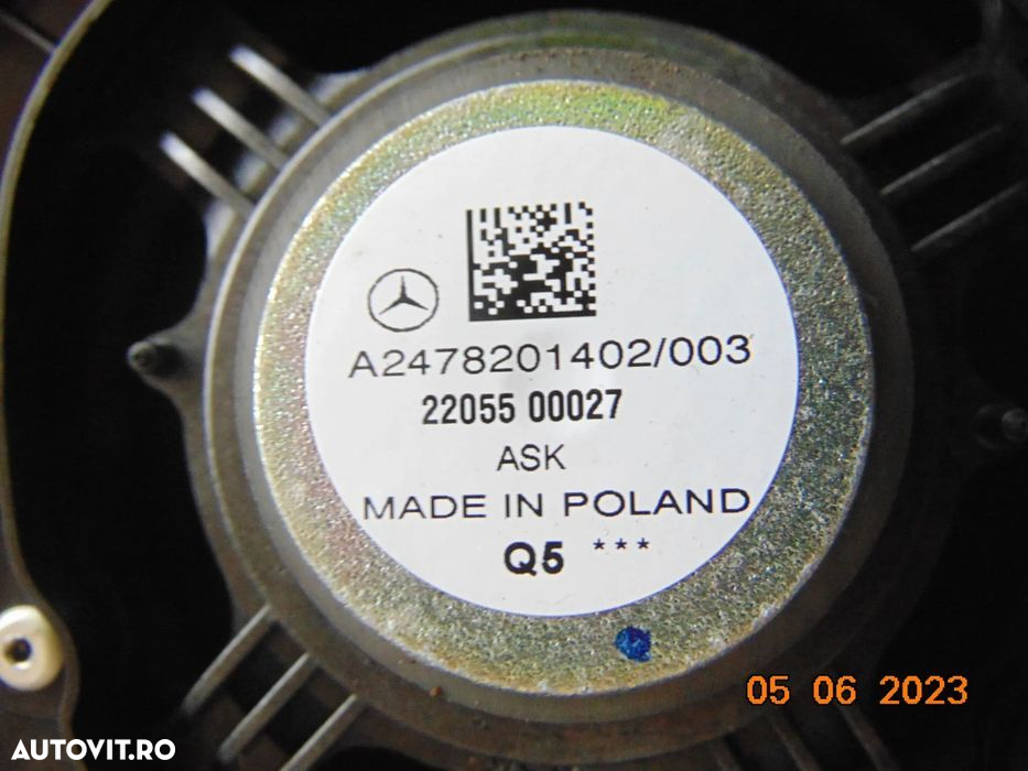 Boxa Mercedes GLB X247w177 w247 a class b class speaker cla w118 - 2