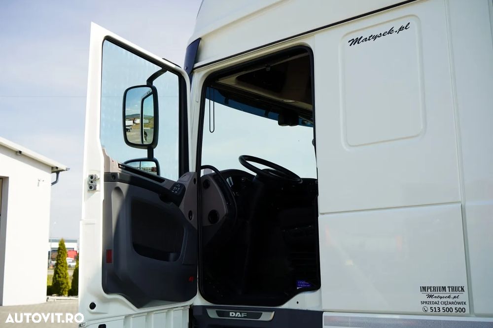 DAF XF 480 / SOLO  7,7 m/ CORTINĂ / 6X2 / PUNTE RIDICATĂ / - 25