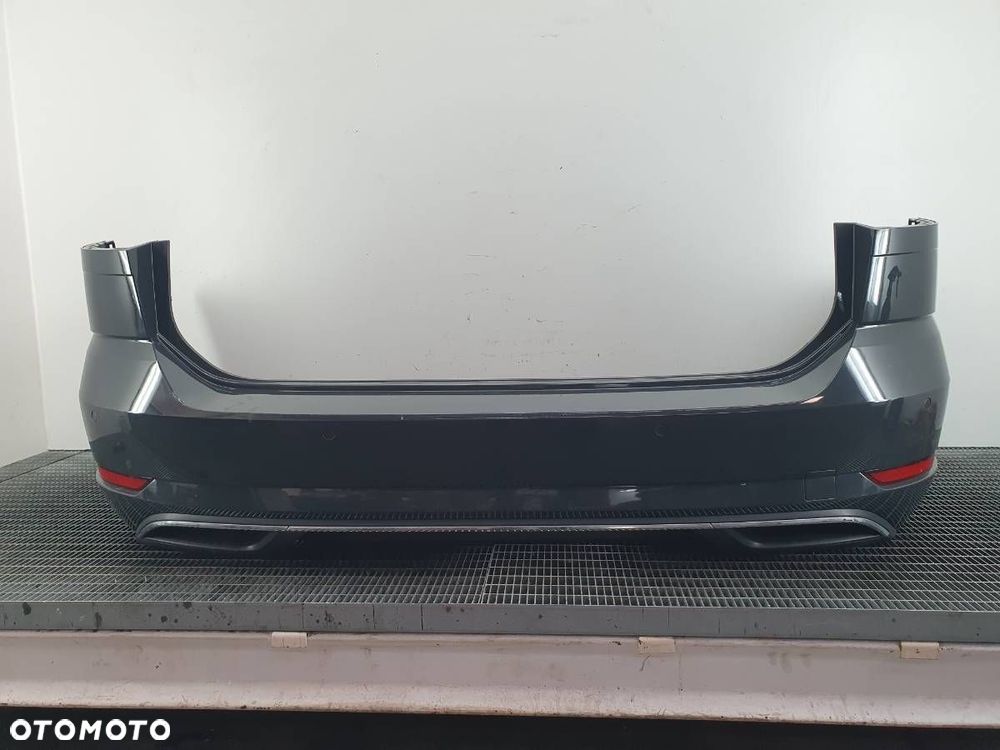 ZDERZAK TYŁ TYLNY KOMPLETNY 4X PDC HAK CHROM VW GOLF VII KOMBI LIFT LI7F - 1