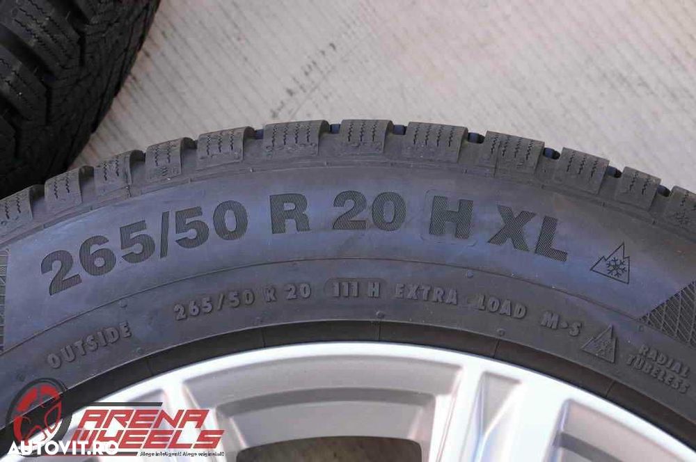 Roti Iarna 20 inch Originale Audi Q8 SQ8 4M Continental 265/50 R20 - 8