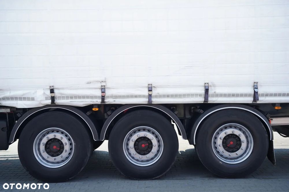Fruehauf FIRANKA / STANDARD / WINDA DHOLLANDIA 2 000 kg / SAF /  MOCNA PODŁOGA SZYNA DESKA / PALNDEKA ZBROJONA - 27