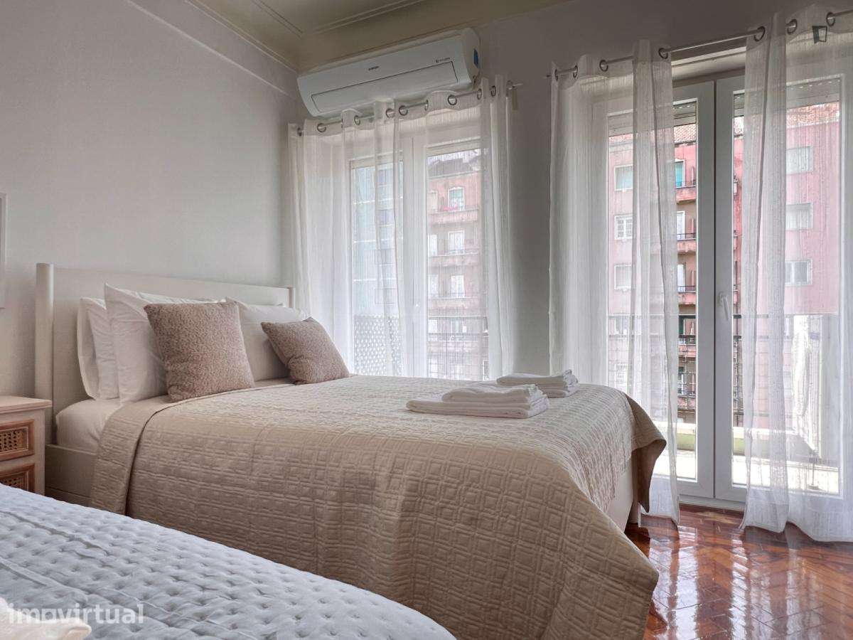 Quarto - localizado em Roma-Areeiro Lisbon - Grande imagem: 5/22