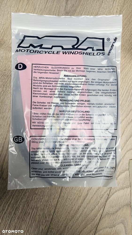 Szyba MRA Shadow-Line Yamaha FZ1 / FZS 1000 Fazer (2006+) - 5