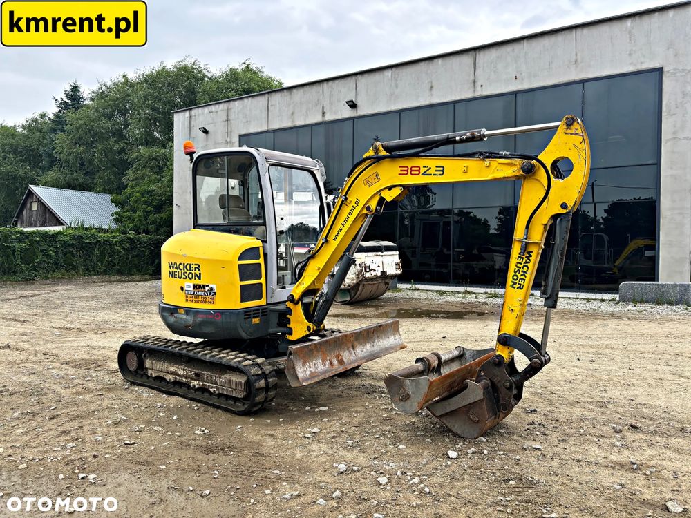 Wacker Neuson 38Z3 MINI-KOPARKA 2012R. | JCB 8040 8035 8030 VOLVO ECR 48 CAT 305 - 2