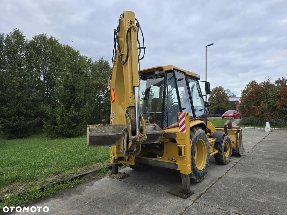 Caterpillar 428C 4x4 95KM SALON PL KROKODYL TELESKOP - 9