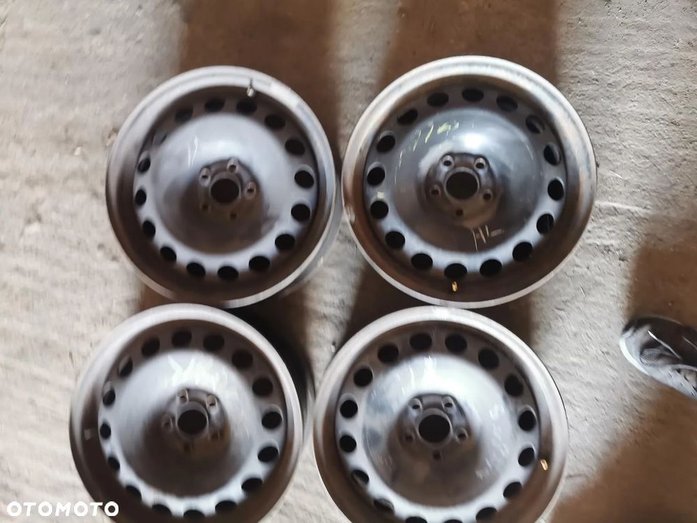 5X100 R16 6J ET31 FELGI STALOWE 16 VW SEAT SKODA AUDI KOMPLET - 6