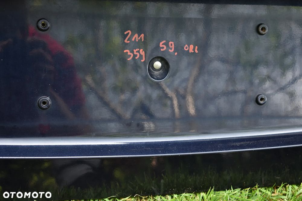 MERCEDES W211 SEDAN KLAPA TYLNA TYŁ 359 ORYGINAŁ - 6