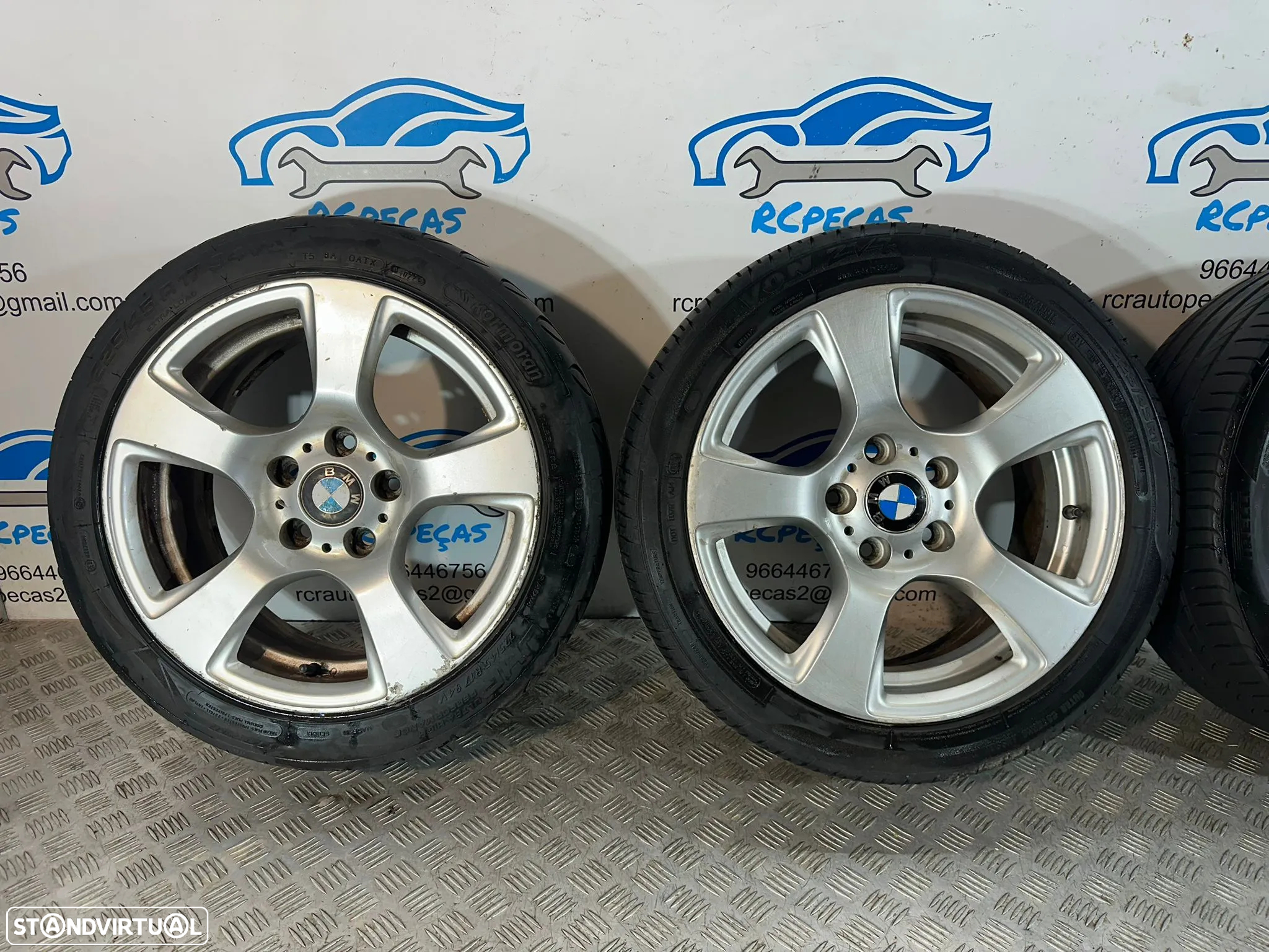 .Conjunto Jantes 17 Originais Style 157 BMW 5x120 8J ET34 6770239 - 6