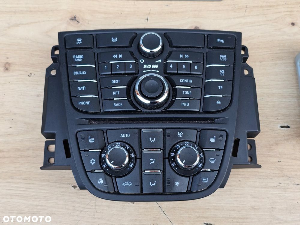 RADIO NAWIGACJA KOLOROWA OPEL MERIVA B DVD 800 NAVI CZARNA KOMPLET EUROPA - 6