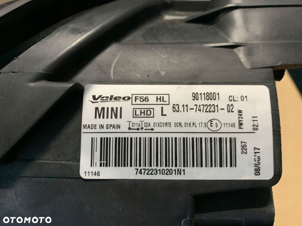 lampa lewa mini cooper f55 f56 full led - 4
