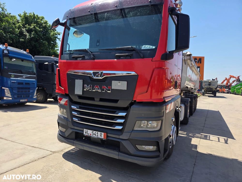 MAN TGX 18.470 4x2, 2021, 391.680km, cutie AUTOMATA+INTARDER 6 trepte, KIT BASCULARE, Aer cond STATIONARE, FRIGIDER, jante Aluminiu, Anv 90% ok, rez motorina 600l aluminiu, rulat in GERMANIA, Carte Idenitate RAR, posibil leasing 4 ani-PROMOTIE 41.900 EUR - 2
